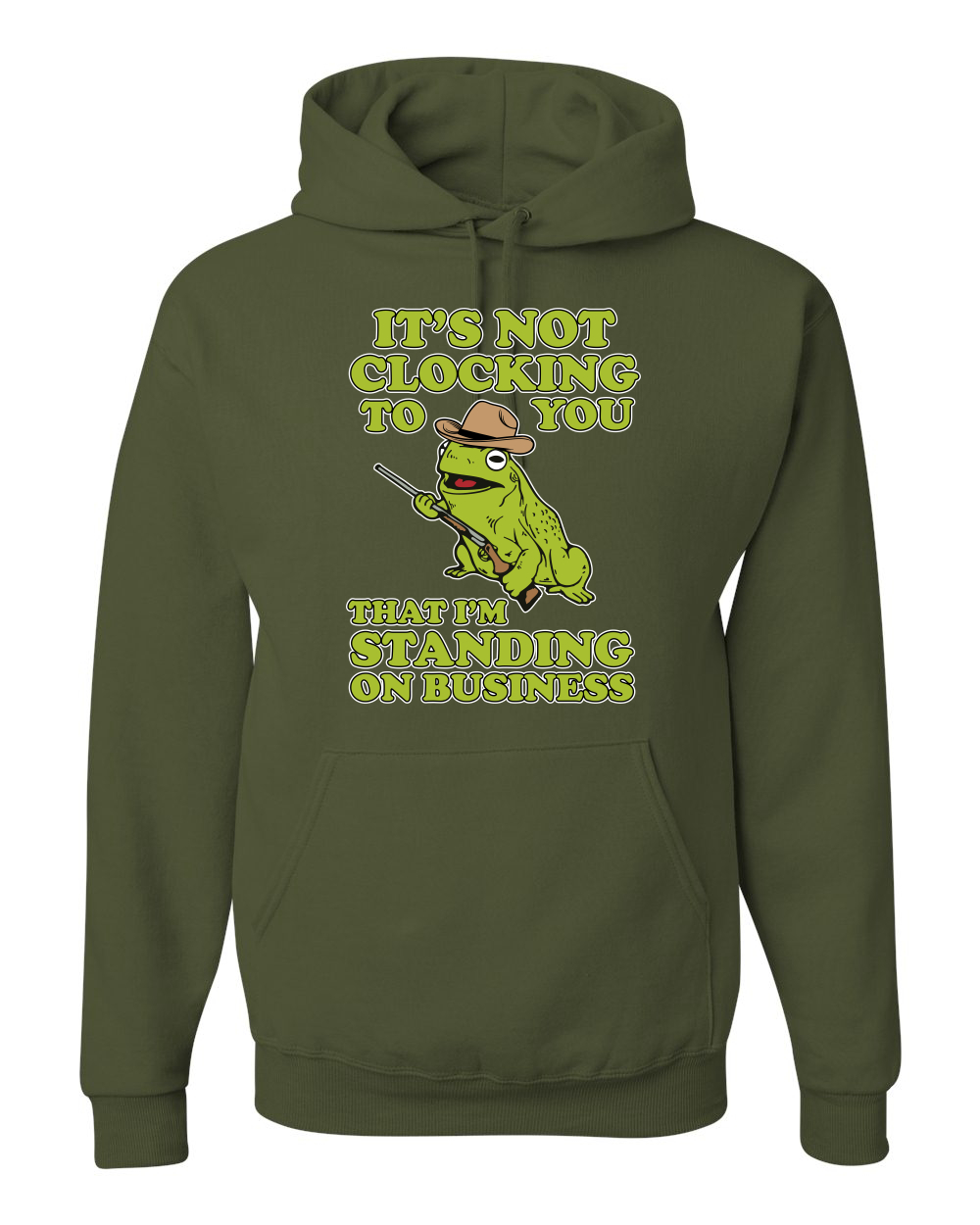 It's Not Clocking To You I'm Standing on Business Meme sudadera con capucha viral - Imagen 25 de 28