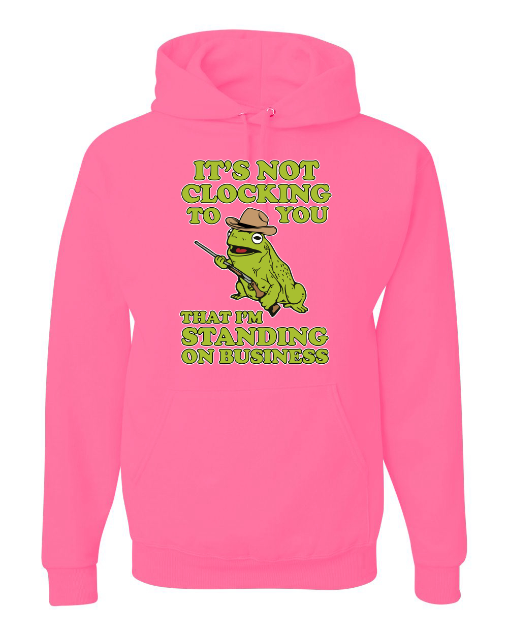 It's Not Clocking To You I'm Standing on Business Meme sudadera con capucha viral - Imagen 13 de 28