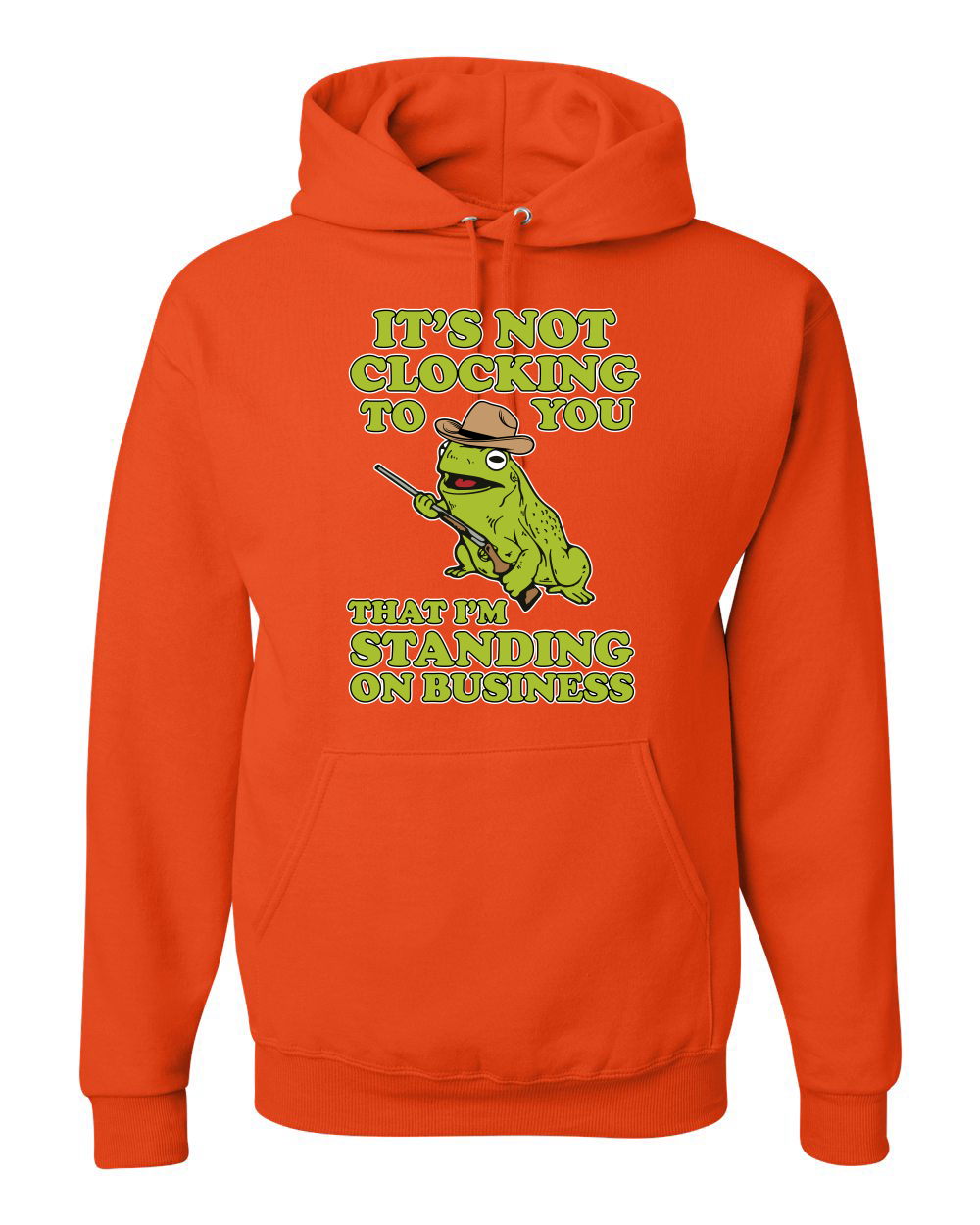 It's Not Clocking To You I'm Standing on Business Meme sudadera con capucha viral - Imagen 14 de 28