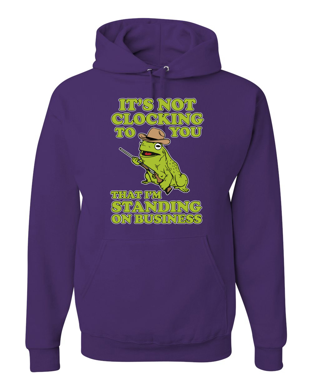 It's Not Clocking To You I'm Standing on Business Meme sudadera con capucha viral - Imagen 15 de 28