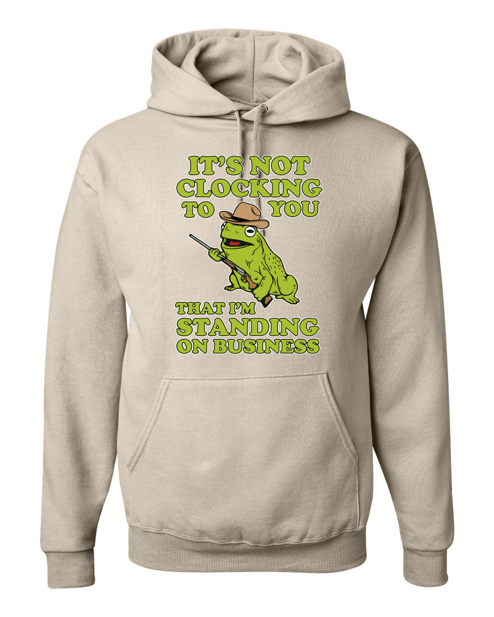 It's Not Clocking To You I'm Standing on Business Meme sudadera con capucha viral - Imagen 26 de 28