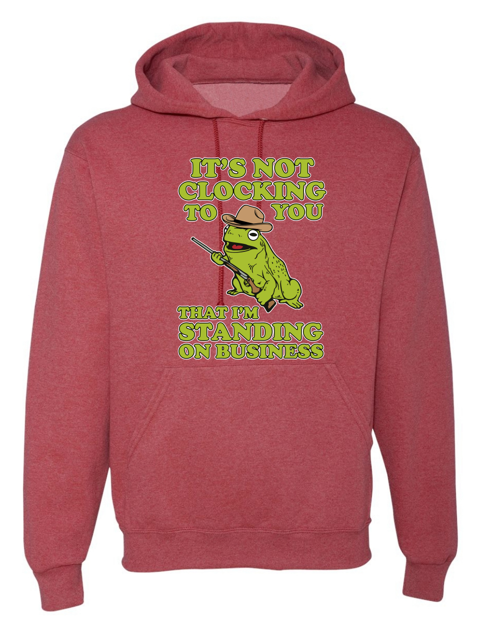 It's Not Clocking To You I'm Standing on Business Meme sudadera con capucha viral - Imagen 20 de 28