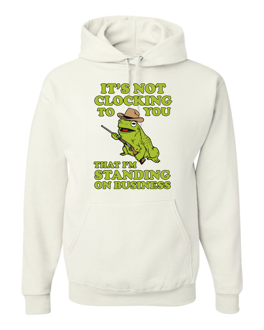 It's Not Clocking To You I'm Standing on Business Meme sudadera con capucha viral - Imagen 21 de 28