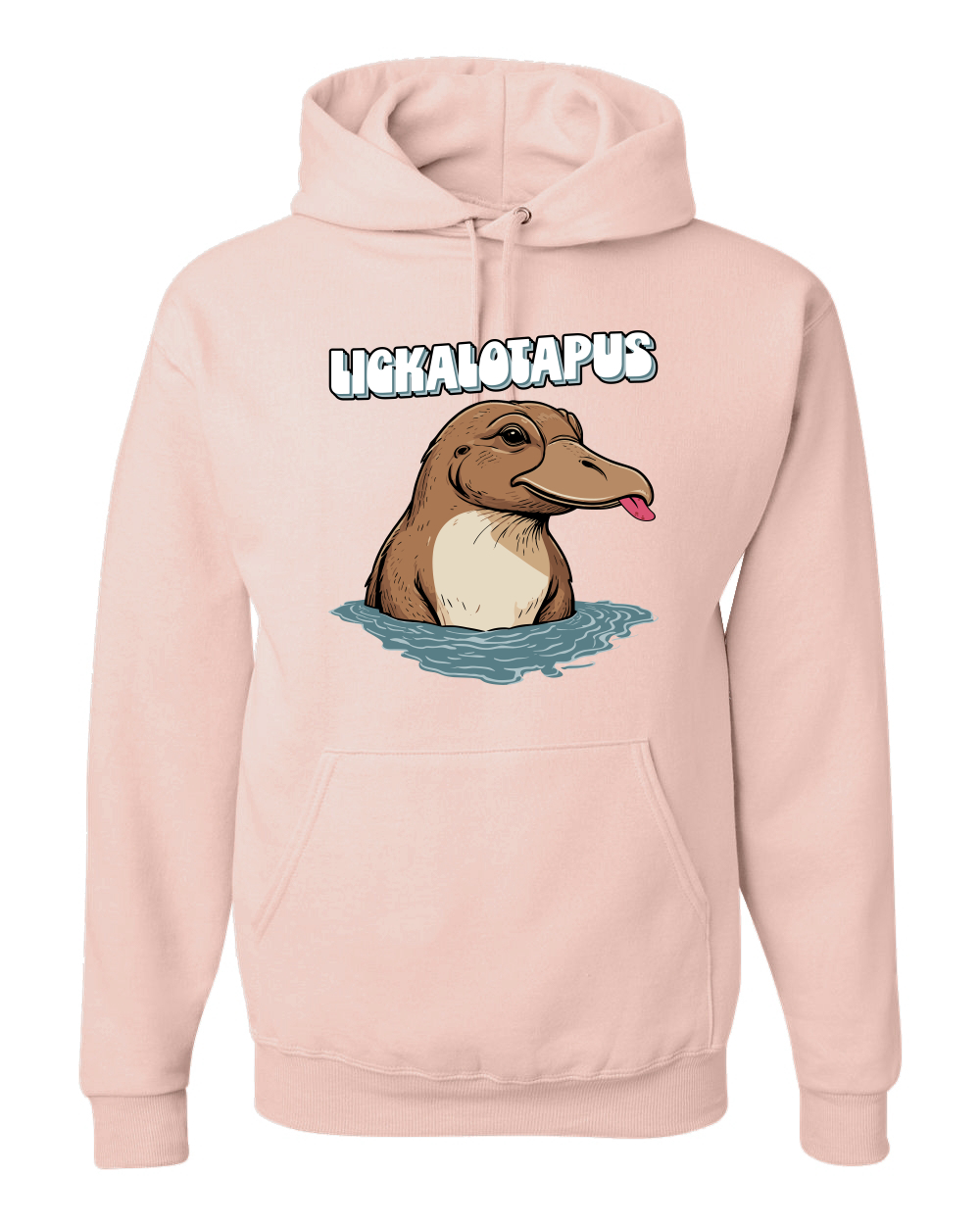 Sudadera con Capucha Lickalotapus Divertida Ornitorrinco Animal Pun - Imagen 28 de 28