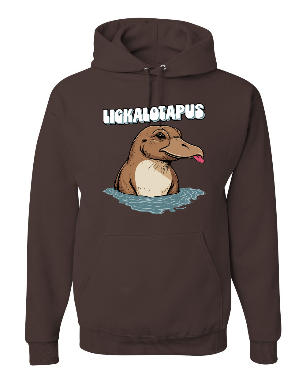 Sudadera con Capucha Lickalotapus Divertida Ornitorrinco Animal Pun - Imagen 22 de 28