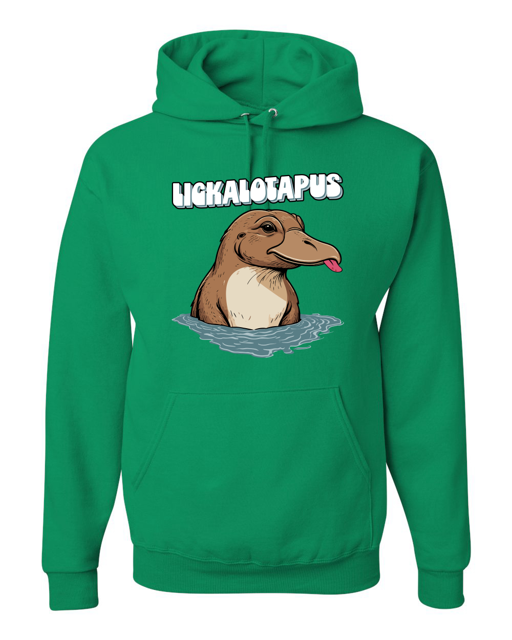 Sudadera con Capucha Lickalotapus Divertida Ornitorrinco Animal Pun - Imagen 9 de 28