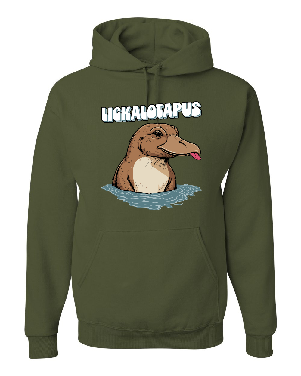 Sudadera con Capucha Lickalotapus Divertida Ornitorrinco Animal Pun - Imagen 25 de 28