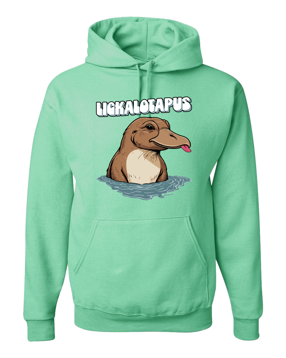 Sudadera con Capucha Lickalotapus Divertida Ornitorrinco Animal Pun - Imagen 24 de 28