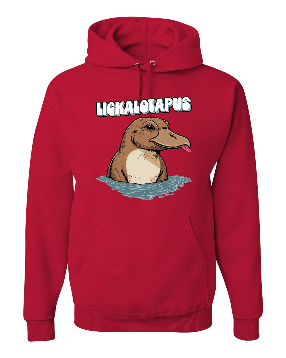 Sudadera con Capucha Lickalotapus Divertida Ornitorrinco Animal Pun - Imagen 16 de 28