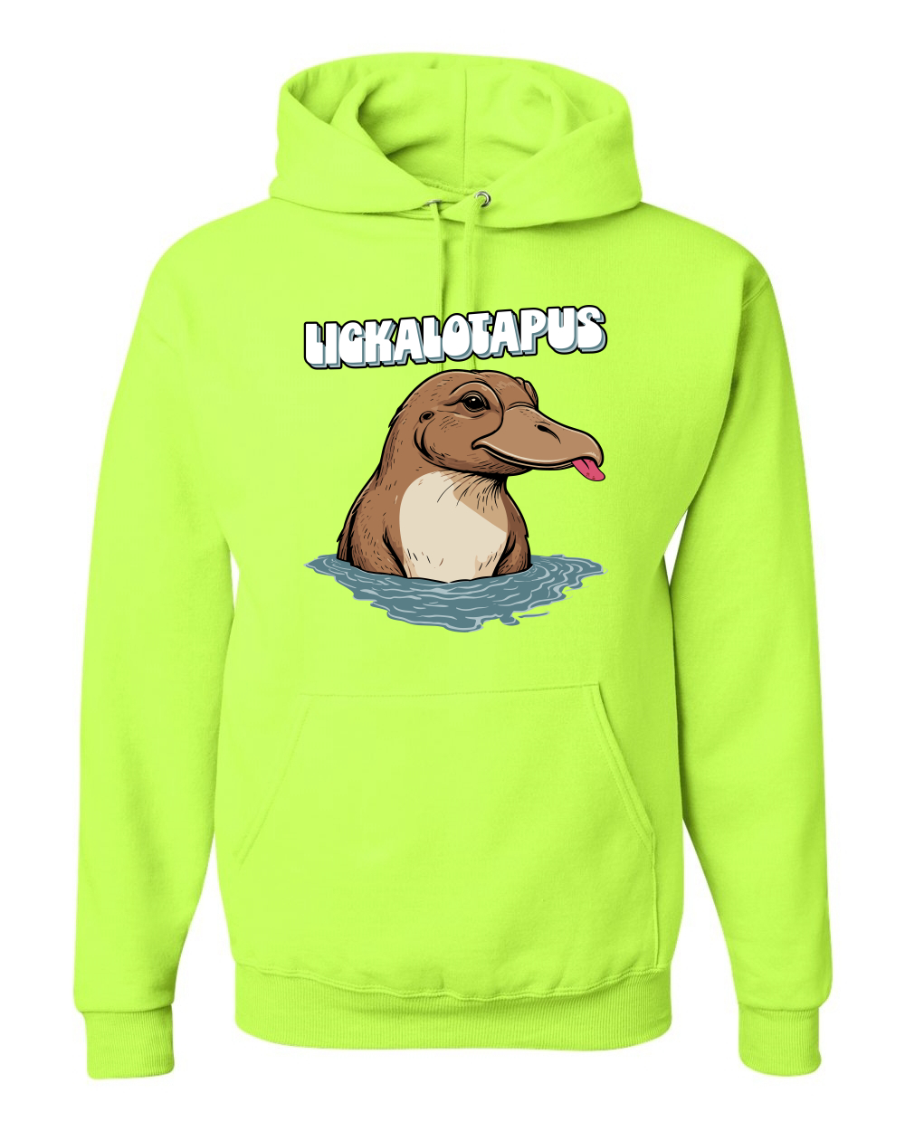 Sudadera con Capucha Lickalotapus Divertida Ornitorrinco Animal Pun - Imagen 23 de 28
