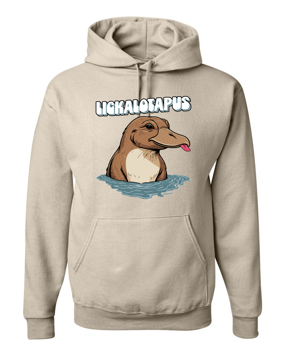 Sudadera con Capucha Lickalotapus Divertida Ornitorrinco Animal Pun - Imagen 26 de 28