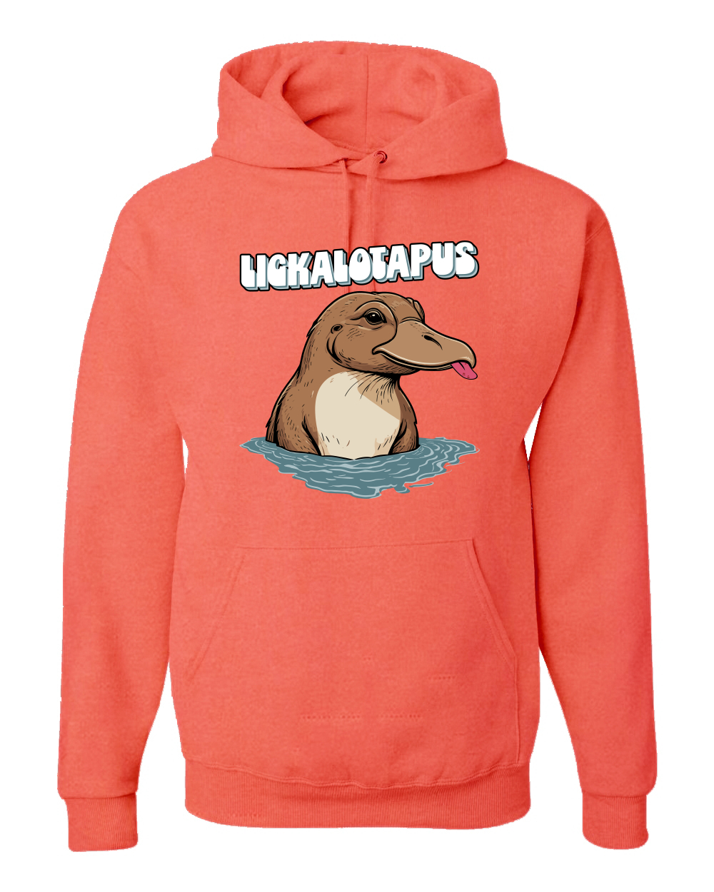 Sudadera con Capucha Lickalotapus Divertida Ornitorrinco Animal Pun - Imagen 27 de 28