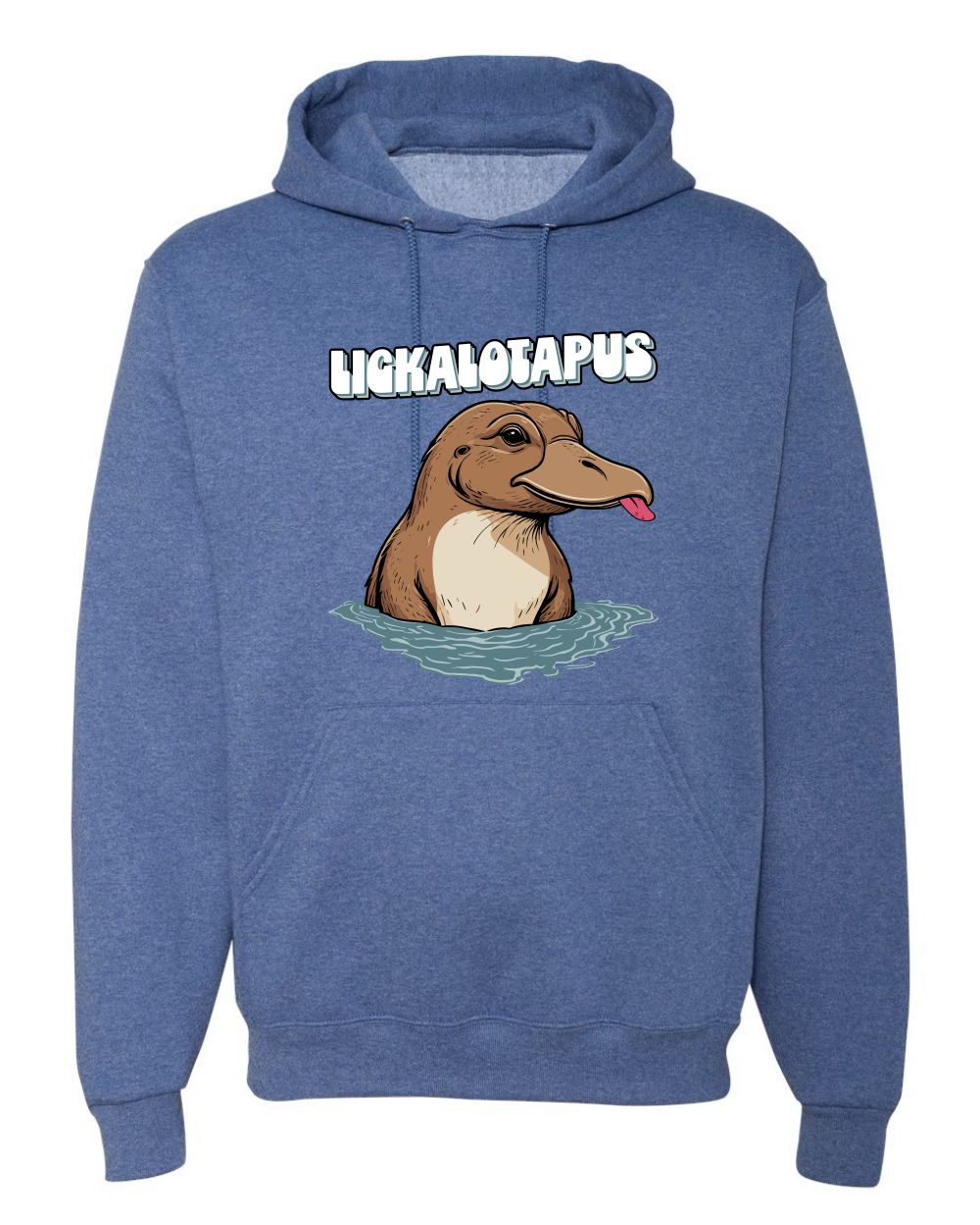 Sudadera con Capucha Lickalotapus Divertida Ornitorrinco Animal Pun - Imagen 18 de 28