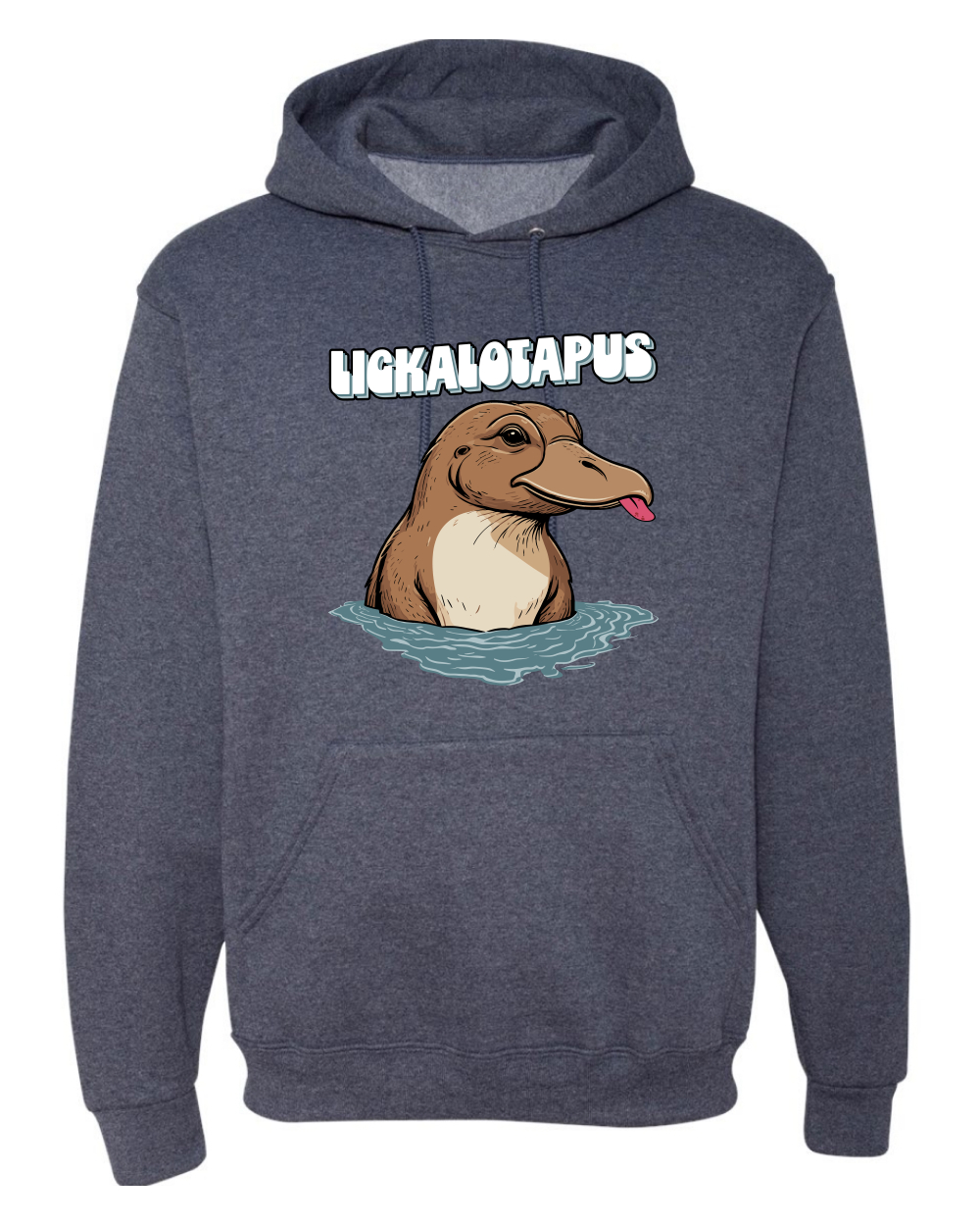 Sudadera con Capucha Lickalotapus Divertida Ornitorrinco Animal Pun - Imagen 19 de 28