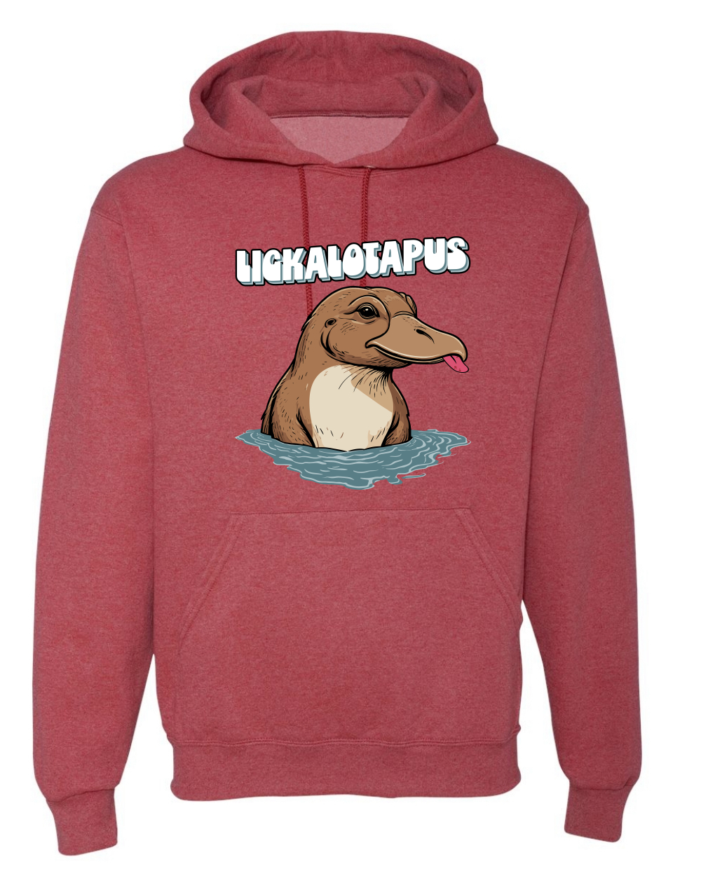 Sudadera con Capucha Lickalotapus Divertida Ornitorrinco Animal Pun - Imagen 20 de 28