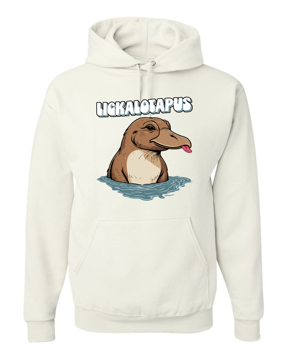Sudadera con Capucha Lickalotapus Divertida Ornitorrinco Animal Pun - Imagen 21 de 28