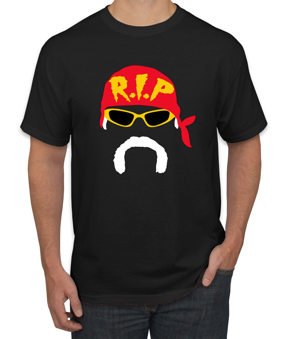 Camiseta para hombre RIP Silhouette Wrestling Legend Mania - Imagen 3 de 3