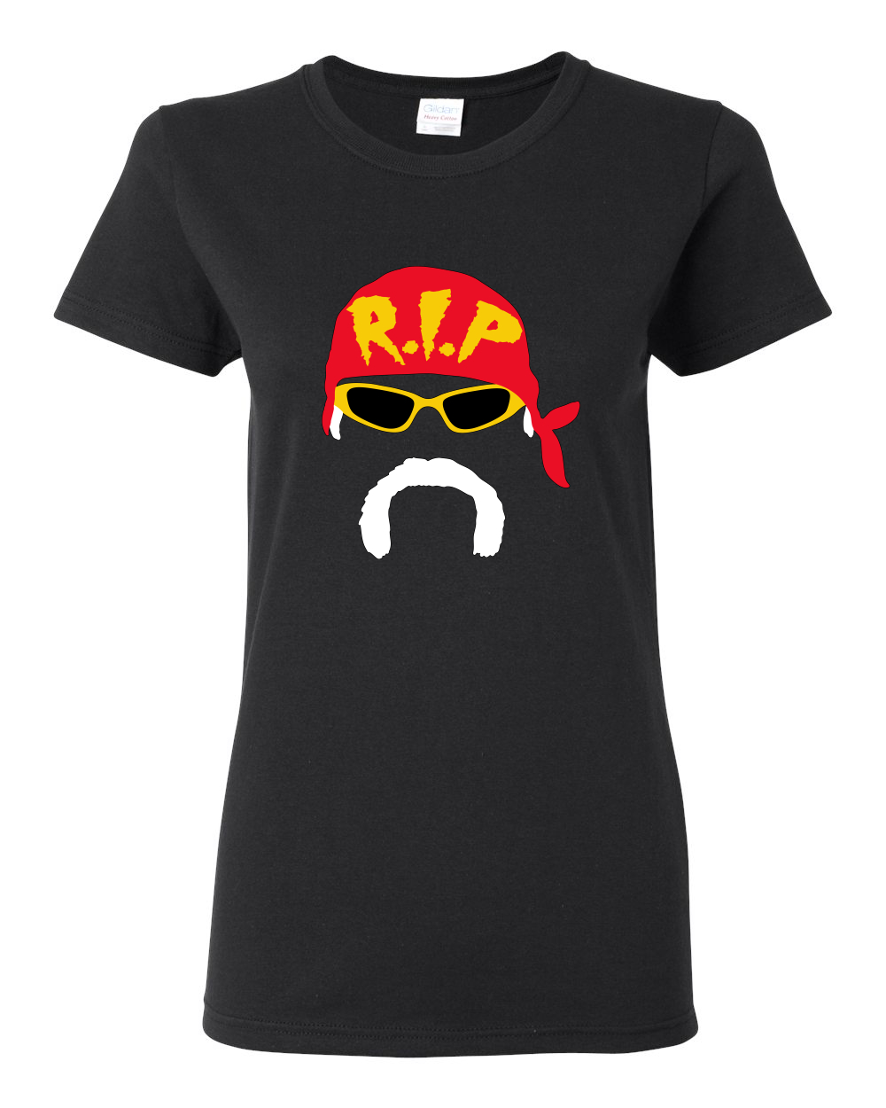 Camiseta gráfica RIP Silhouette Wrestling Legend Mania para mujer - Imagen 3 de 3