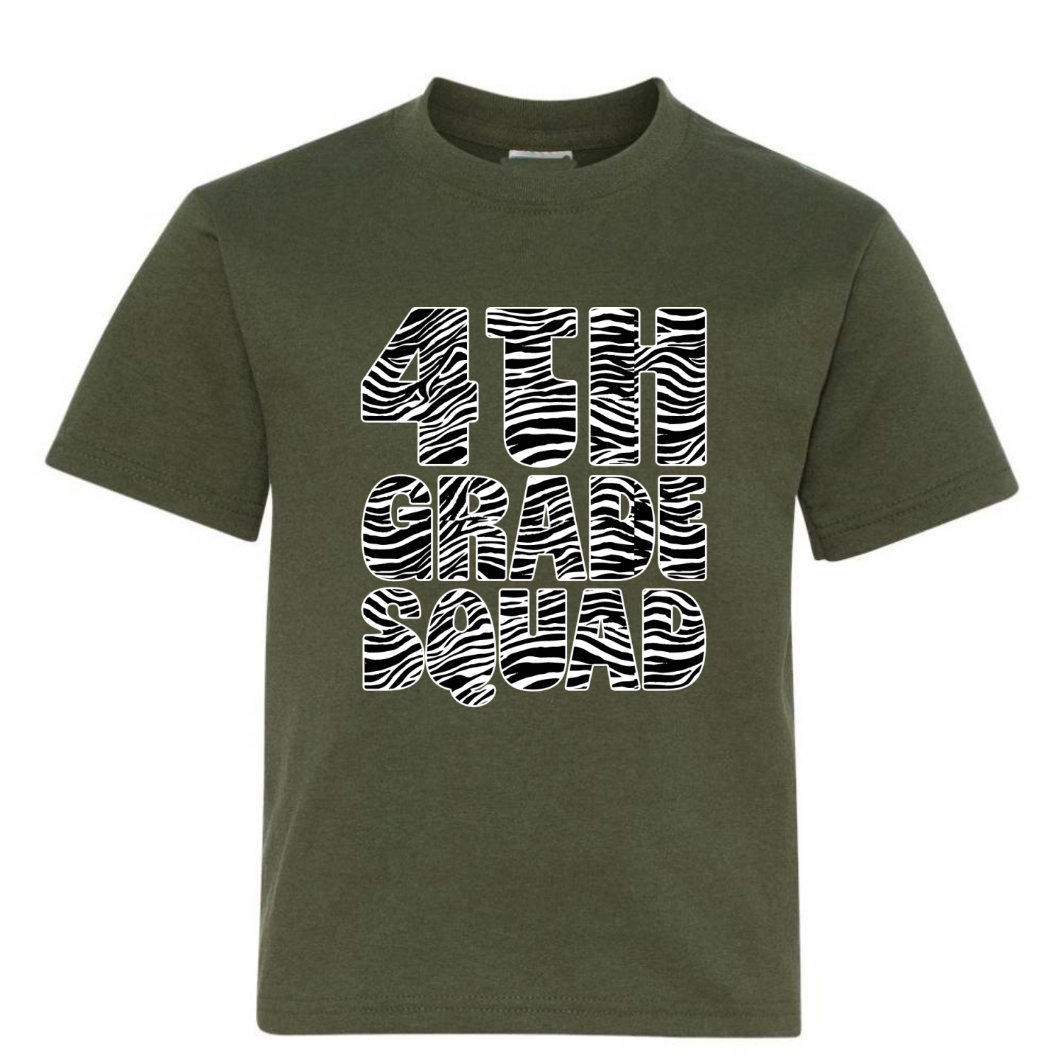 T-shirt zebra animale 4° grado ritorno a scuola ragazzi ragazze giovani - Foto 23 di 23