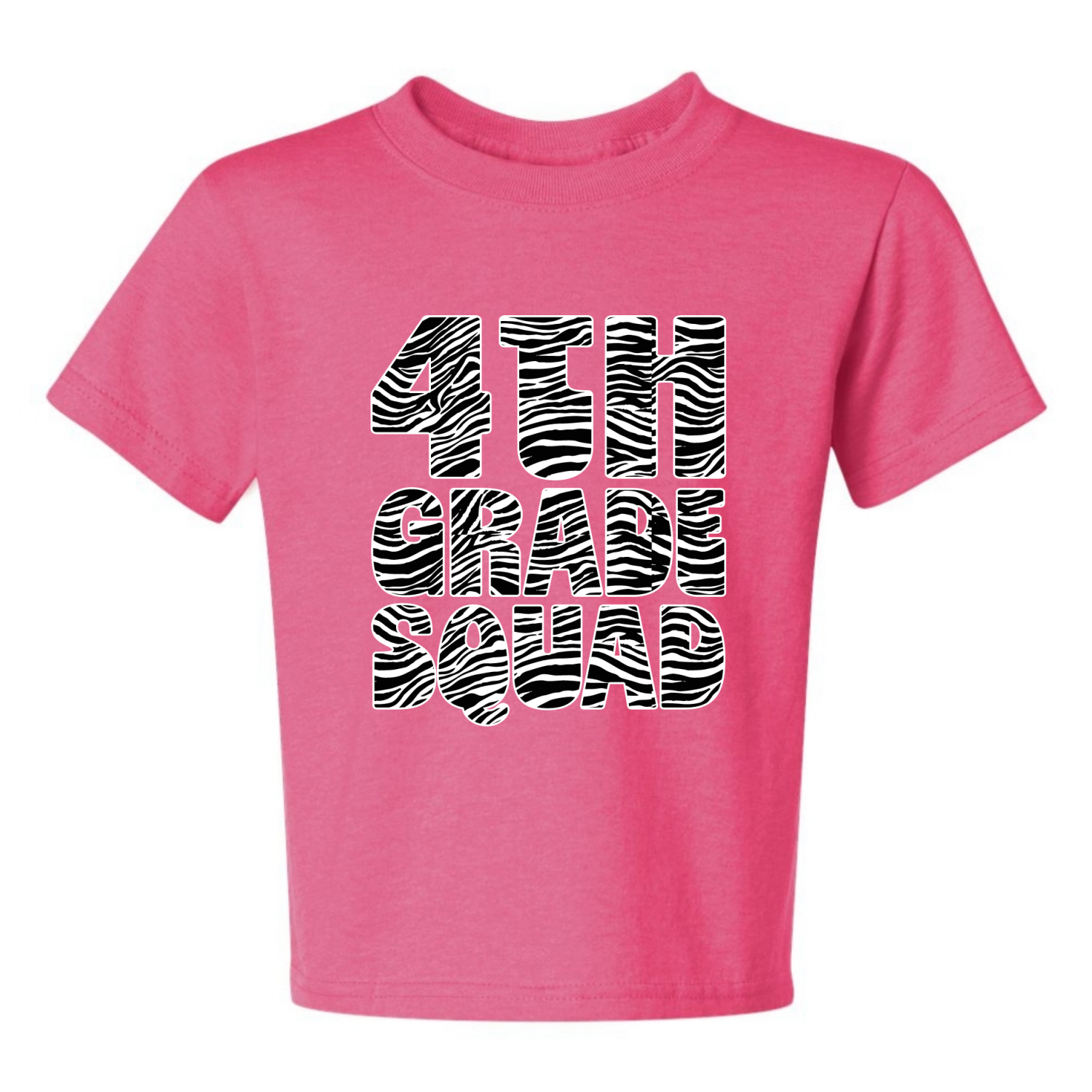T-shirt zebra animale 4° grado ritorno a scuola ragazzi ragazze giovani - Foto 12 di 23