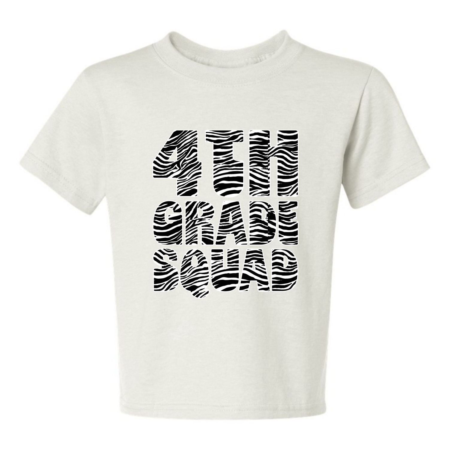 T-shirt zebra animale 4° grado ritorno a scuola ragazzi ragazze giovani - Foto 20 di 23