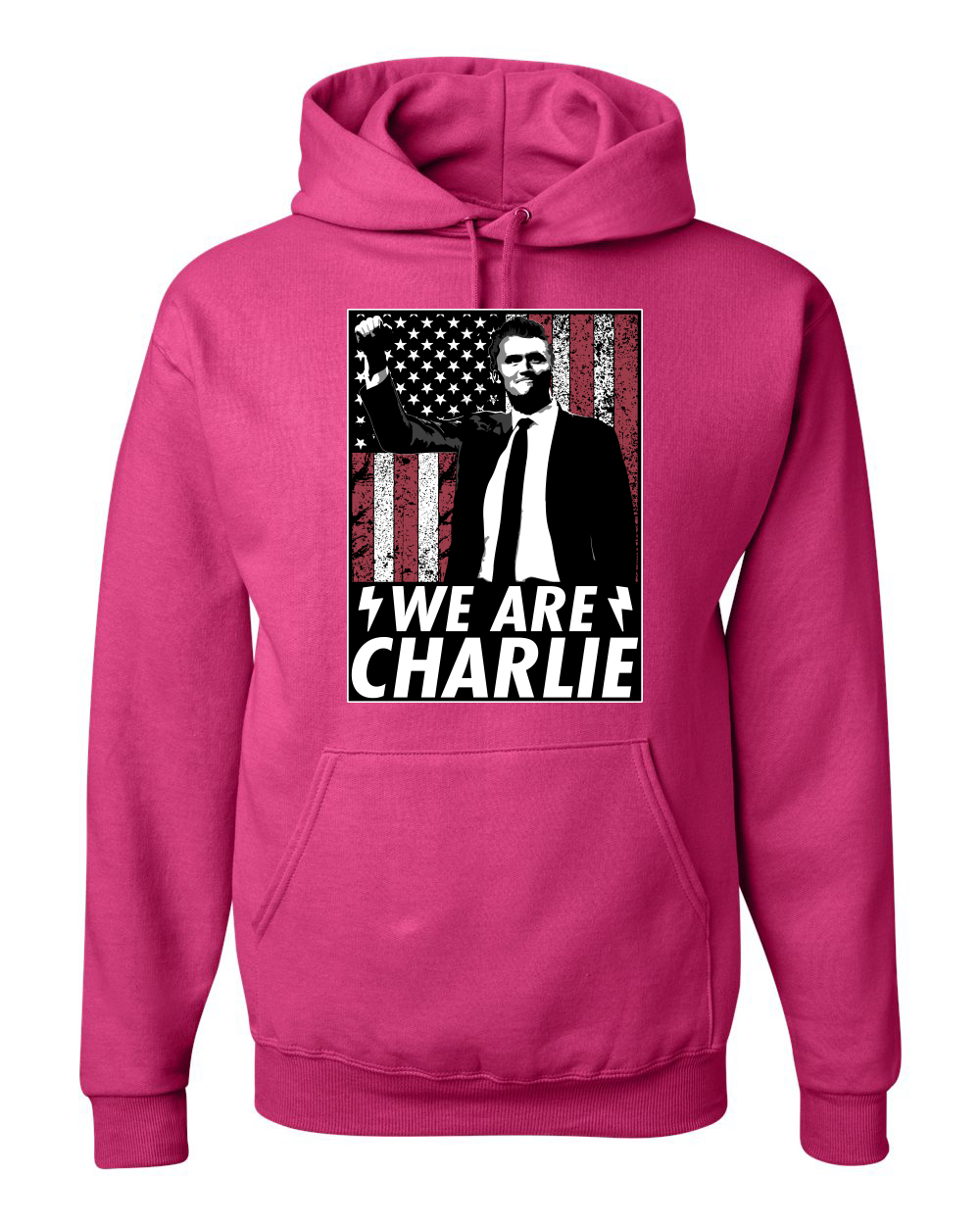 We Are Charlie, RIP Charlie, Kirk, Activist Unisex Hoodie Sweatshirt - Picture 6 of 28