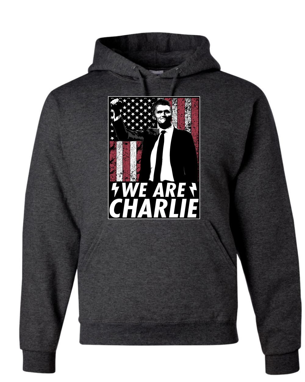 We Are Charlie, RIP Charlie, Kirk, Activist Unisex Hoodie Sweatshirt - Picture 7 of 28