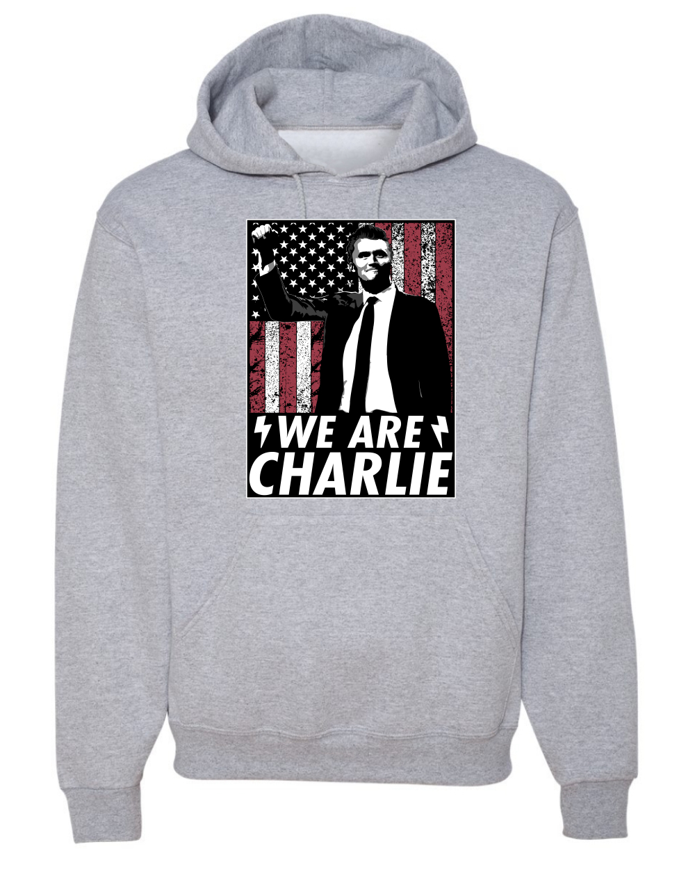 We Are Charlie, RIP Charlie, Kirk, Activist Unisex Hoodie Sweatshirt - Picture 8 of 28