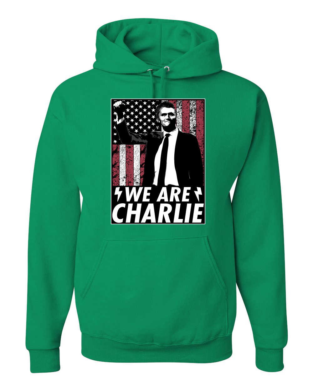 We Are Charlie, RIP Charlie, Kirk, Activist Unisex Hoodie Sweatshirt - Picture 9 of 28