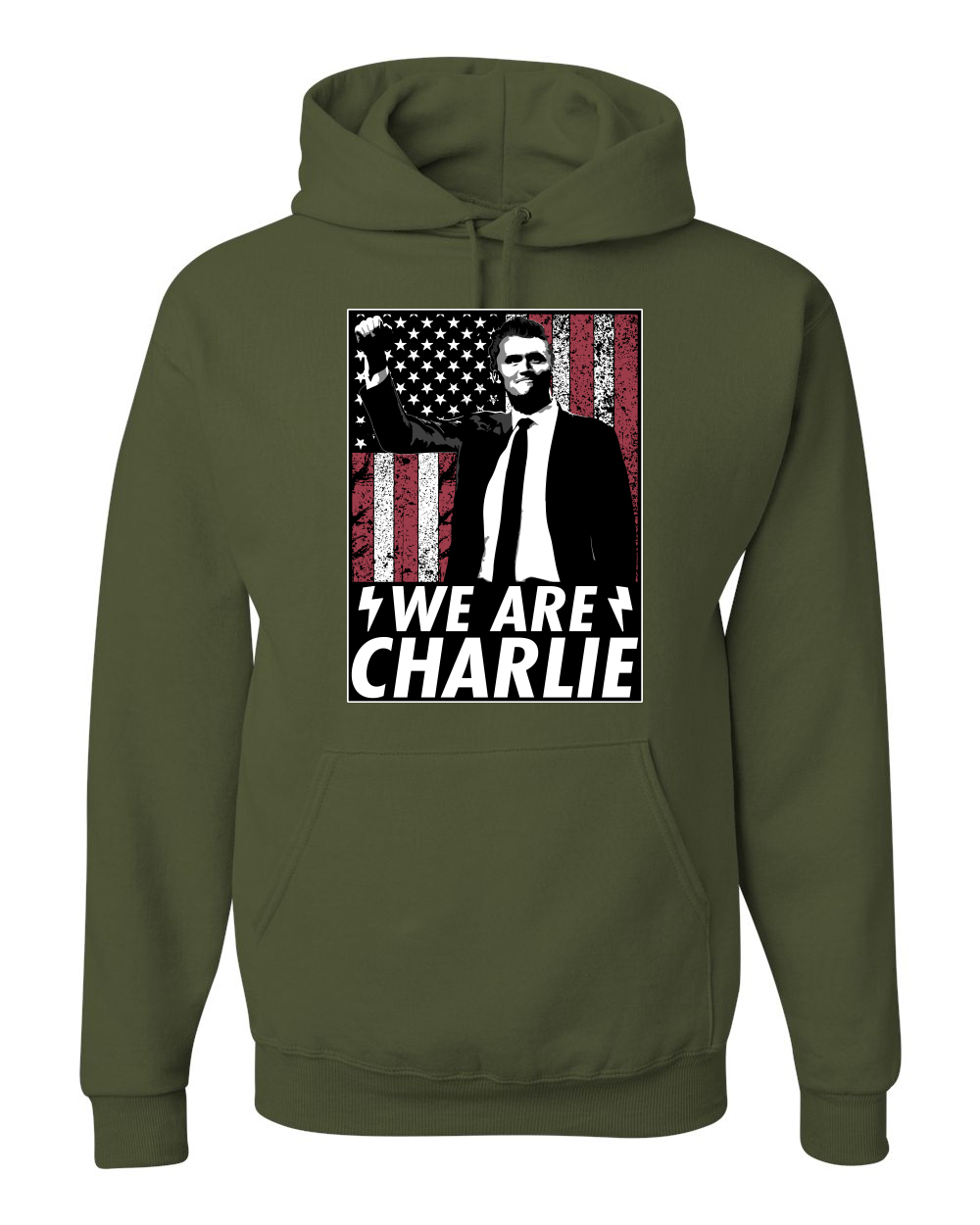 We Are Charlie, RIP Charlie, Kirk, Activist Unisex Hoodie Sweatshirt - Picture 25 of 28