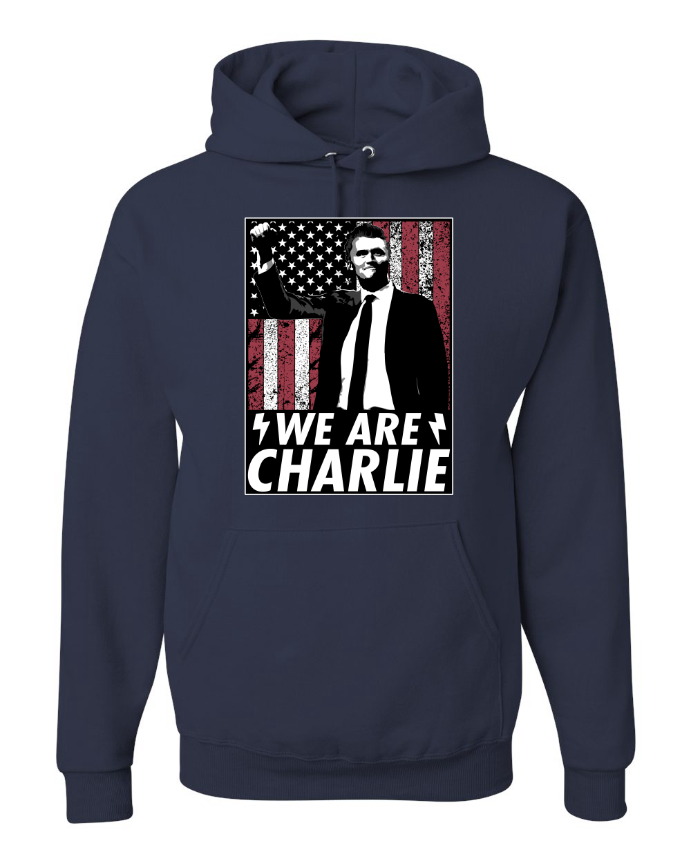 We Are Charlie, RIP Charlie, Kirk, Activist Unisex Hoodie Sweatshirt - Picture 12 of 28
