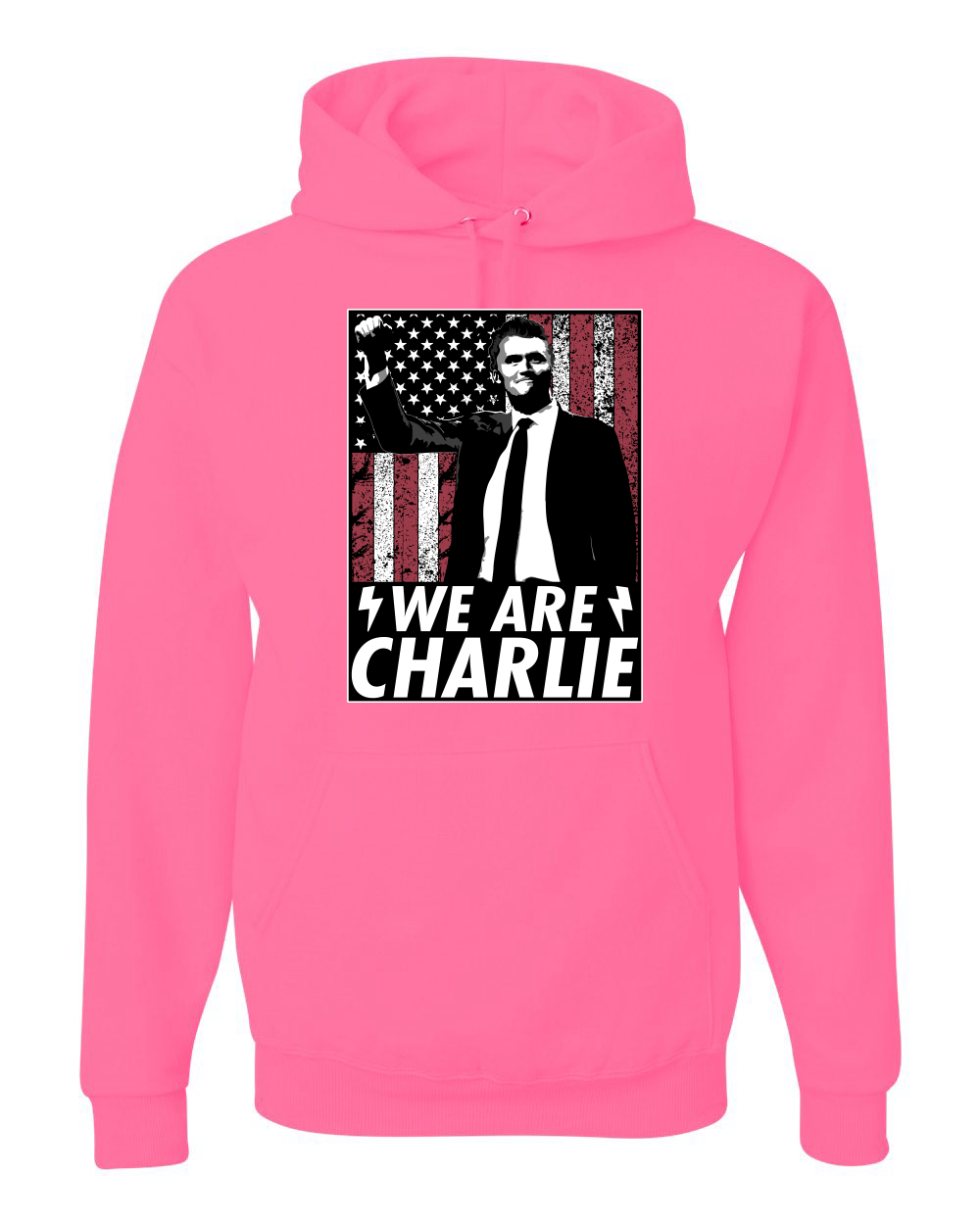 We Are Charlie, RIP Charlie, Kirk, Activist Unisex Hoodie Sweatshirt - Picture 13 of 28