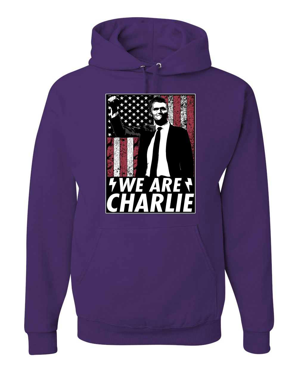 We Are Charlie, RIP Charlie, Kirk, Activist Unisex Hoodie Sweatshirt - Picture 15 of 28