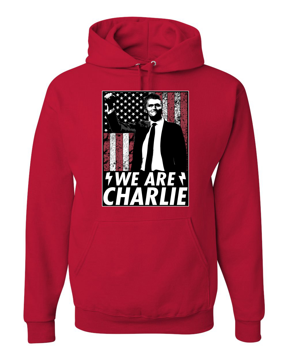 We Are Charlie, RIP Charlie, Kirk, Activist Unisex Hoodie Sweatshirt - Picture 16 of 28
