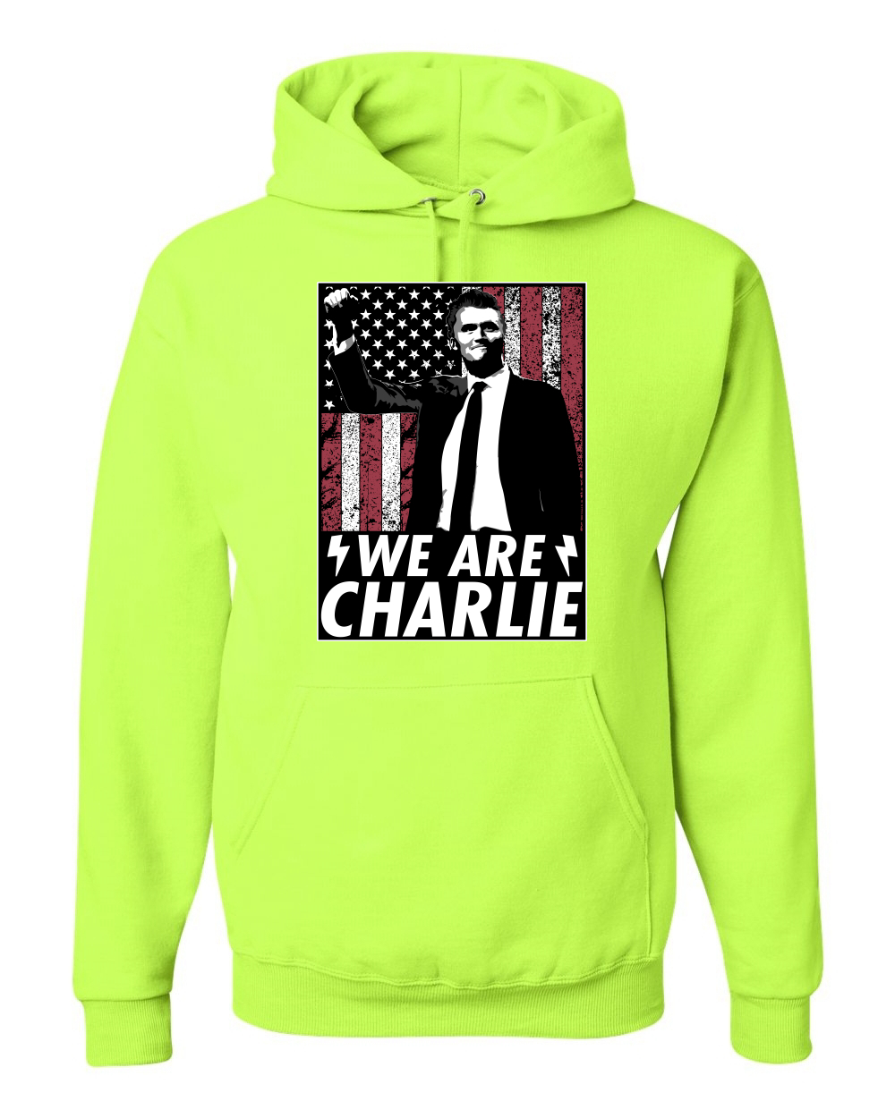 We Are Charlie, RIP Charlie, Kirk, Activist Unisex Hoodie Sweatshirt - Picture 23 of 28