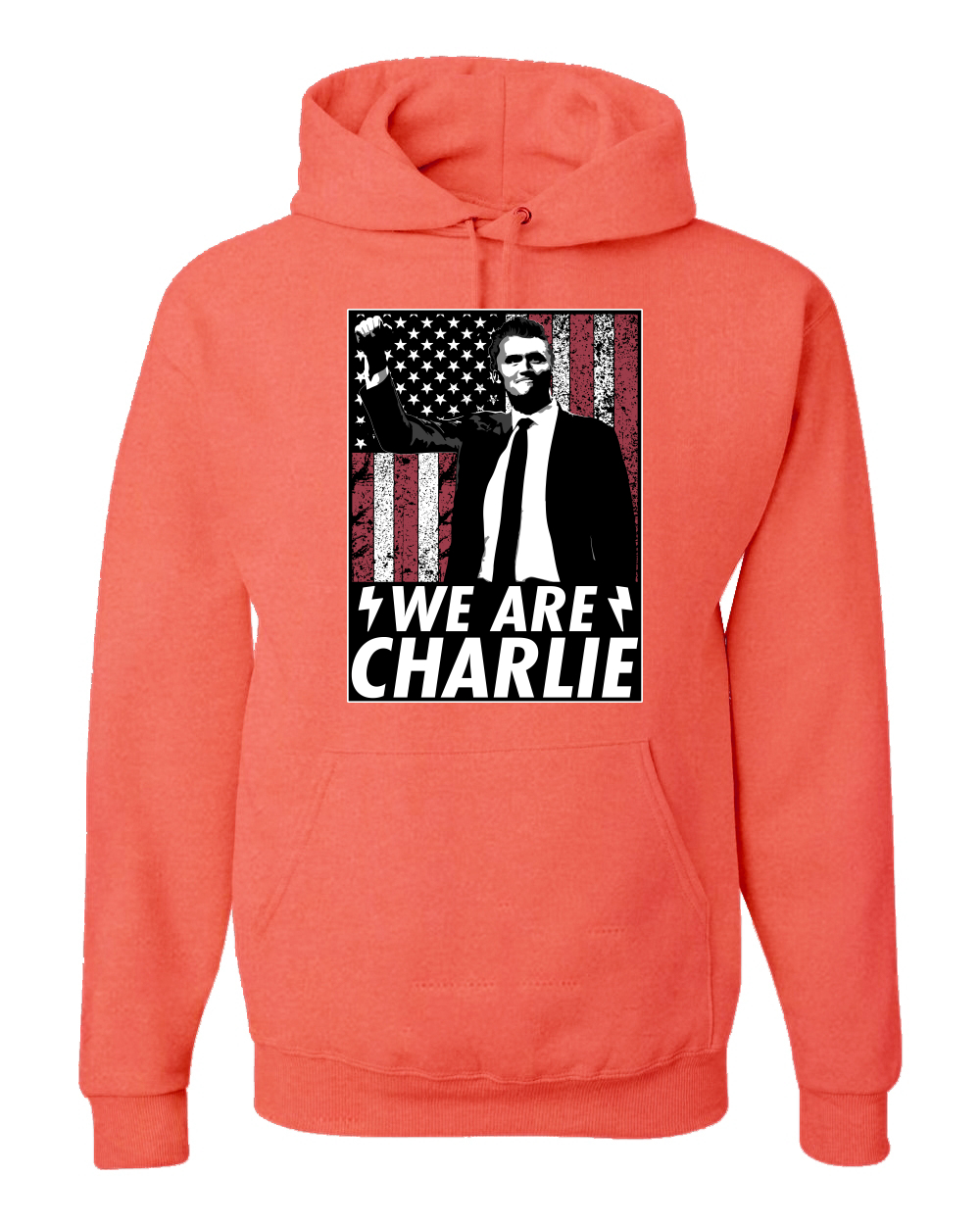 We Are Charlie, RIP Charlie, Kirk, Activist Unisex Hoodie Sweatshirt - Picture 27 of 28