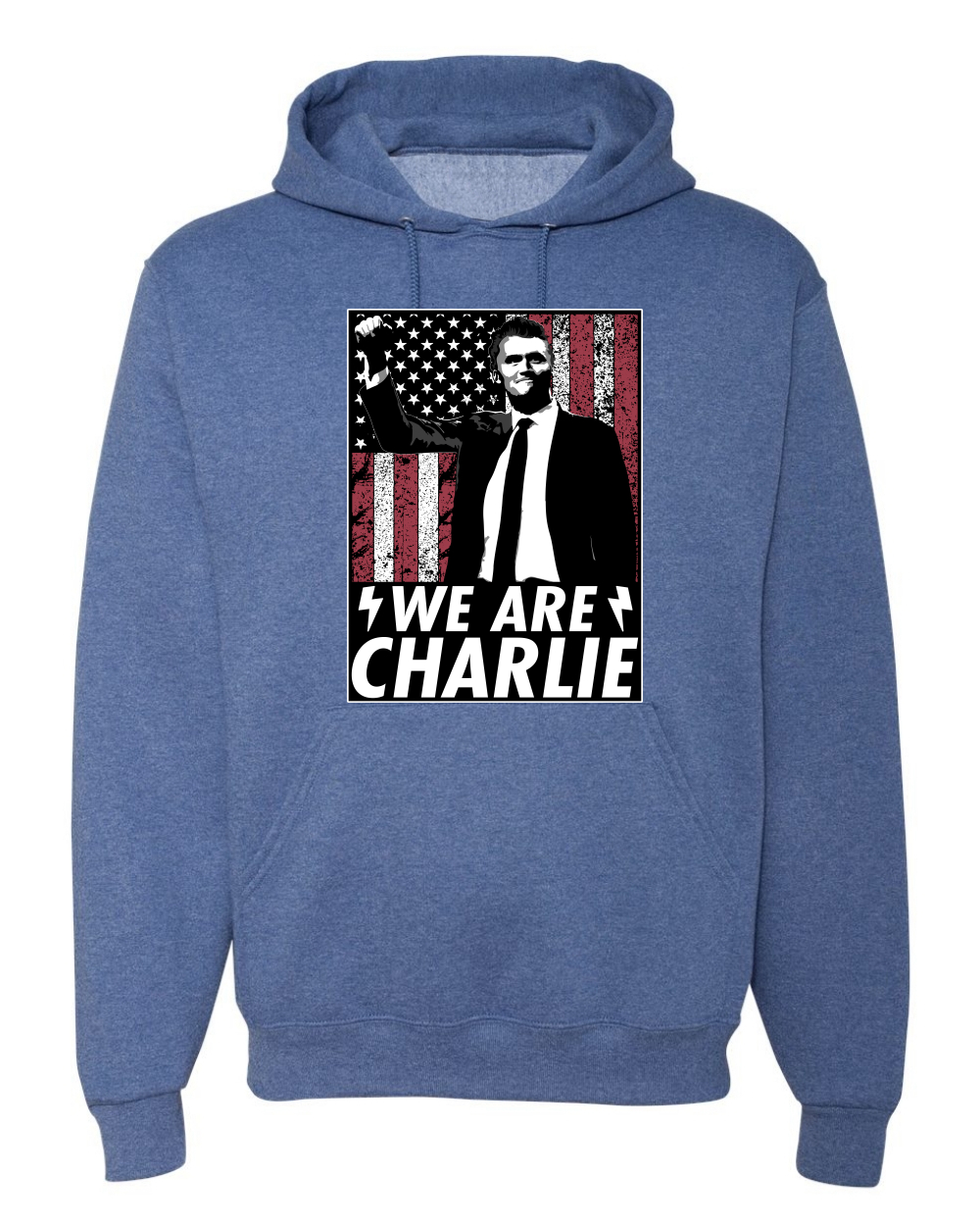 We Are Charlie, RIP Charlie, Kirk, Activist Unisex Hoodie Sweatshirt - Picture 18 of 28