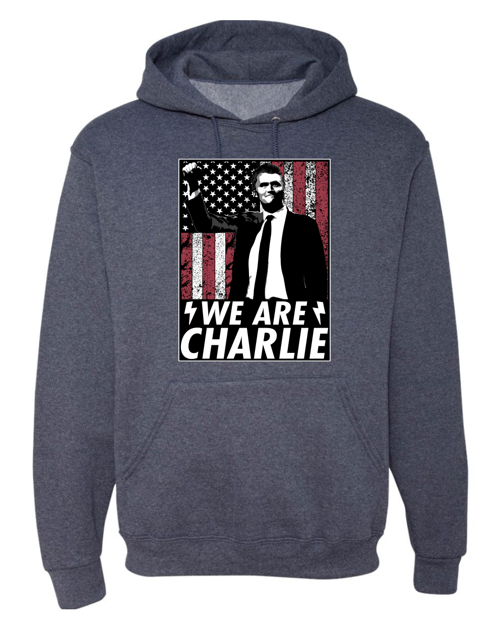 We Are Charlie, RIP Charlie, Kirk, Activist Unisex Hoodie Sweatshirt - Picture 19 of 28