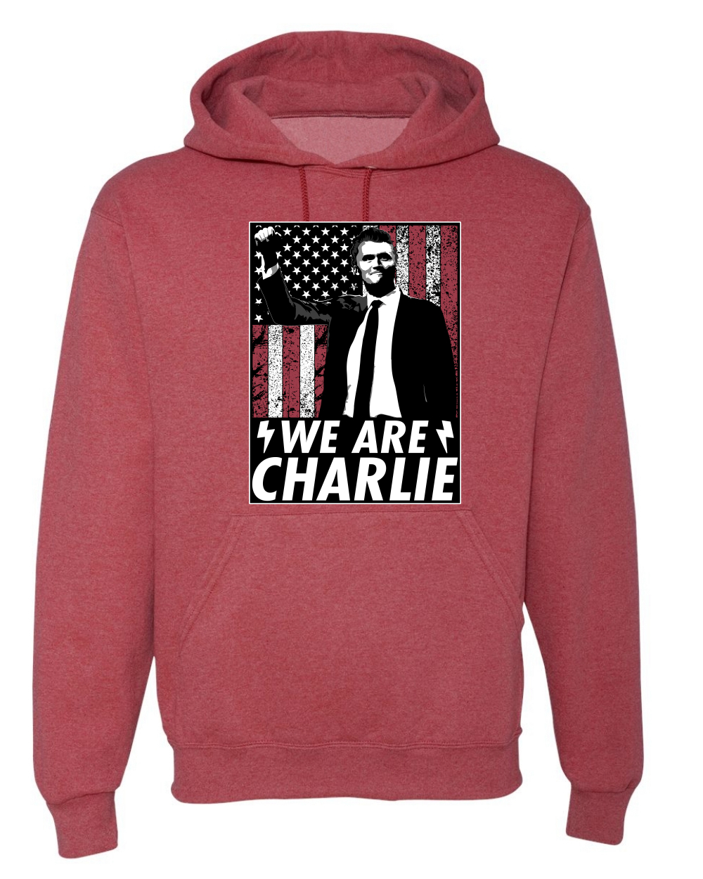 We Are Charlie, RIP Charlie, Kirk, Activist Unisex Hoodie Sweatshirt - Picture 20 of 28