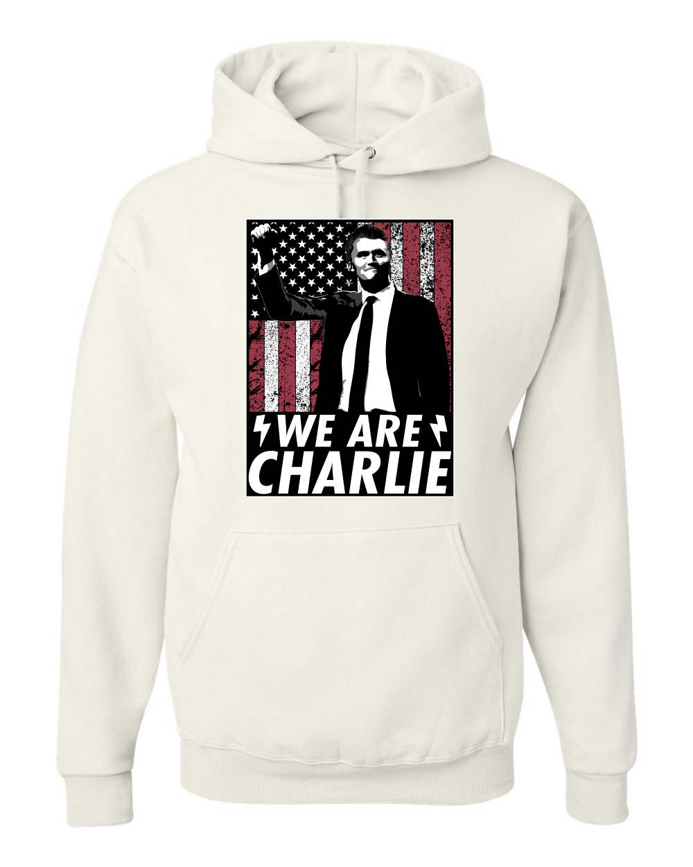 We Are Charlie, RIP Charlie, Kirk, Activist Unisex Hoodie Sweatshirt - Picture 21 of 28