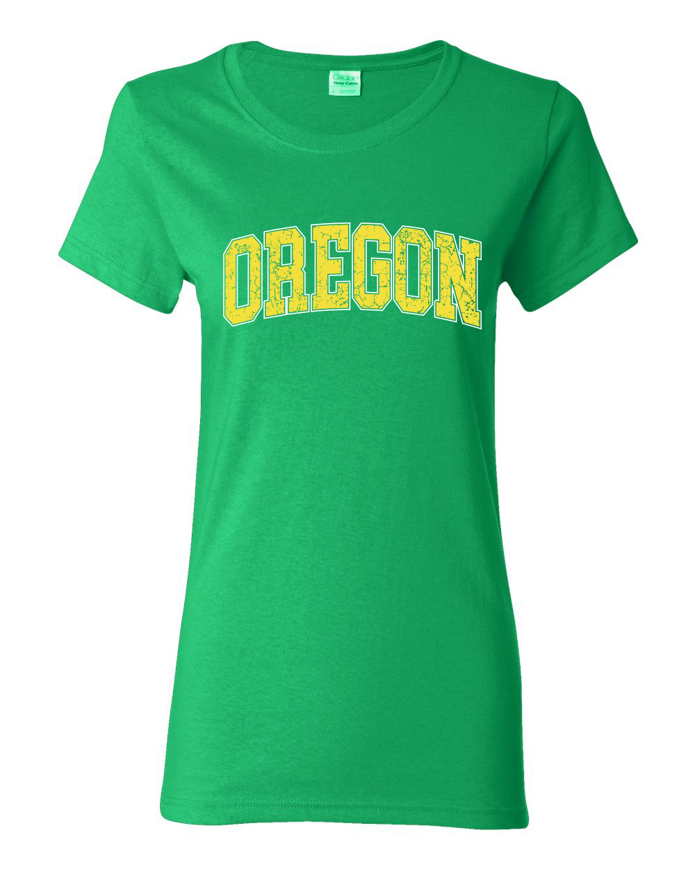 Vintage Oregon Classic Retro Distressed OR Sports Womens Graphic T-Shirt